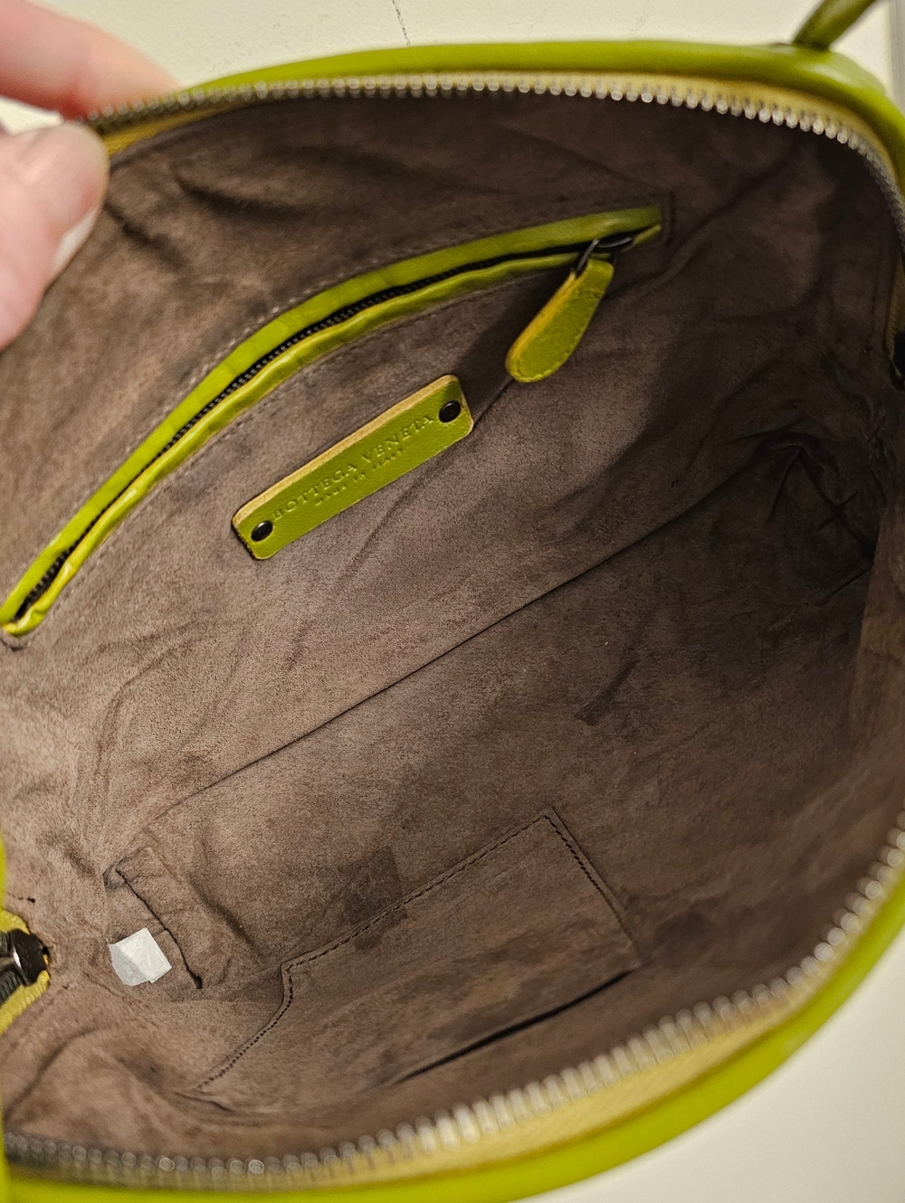 Bottega Green Crossbody Bag - Picture 9 of 12